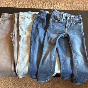 Stylish boy’s Jeans Collection - Blue, Light Blue, Gray size 6